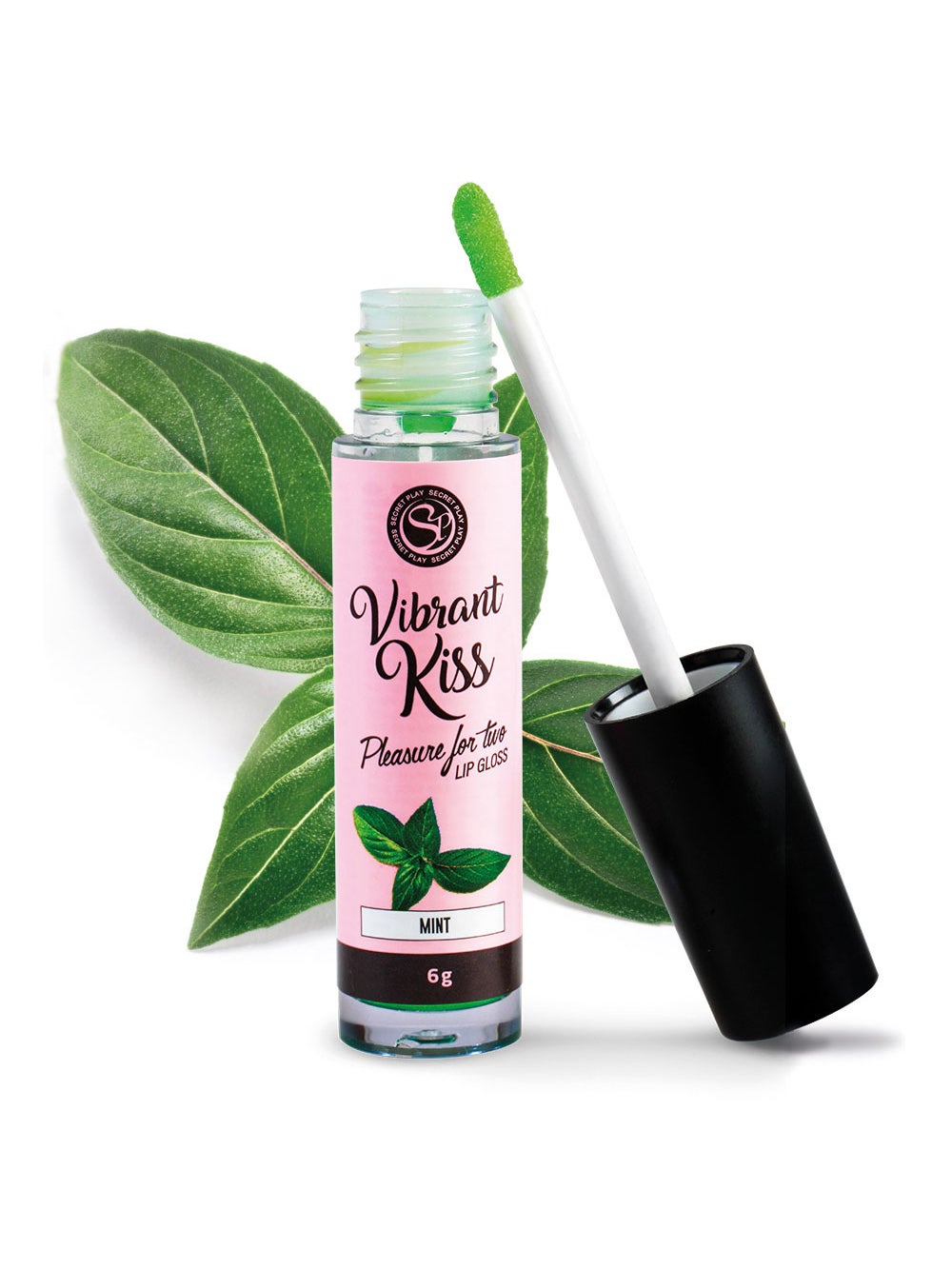 Gloss Vibrant Kiss Pleasure for Two Menthe
