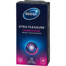 Xtra Pleasure Double Extase Préservatifs 12 pcs