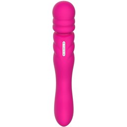 - Vibro Wand double extrémité - Rose