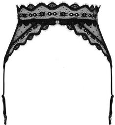 Porte-Jarretelles Marrbel Noir Noir