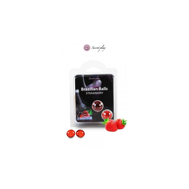 2 Brazilian Balls - fraise